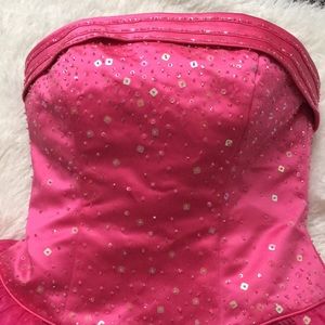 Hot Pink Prom Dress